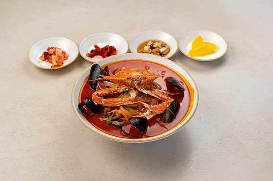 해물짬뽕 메뉴 사진(네이버)