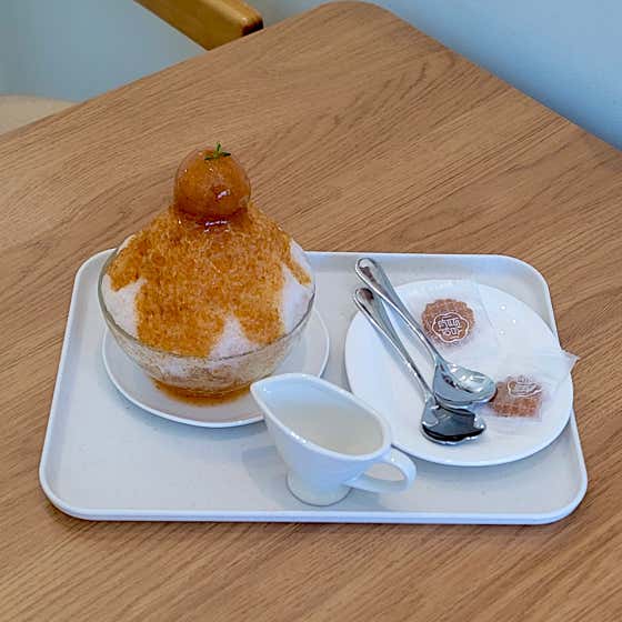 new) 자두빙수 메뉴 사진(네이버)