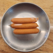 부어스트소시지 3pcs 메뉴 사진(네이버)