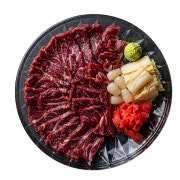 生 특수부위 사시미 메뉴 사진(네이버)