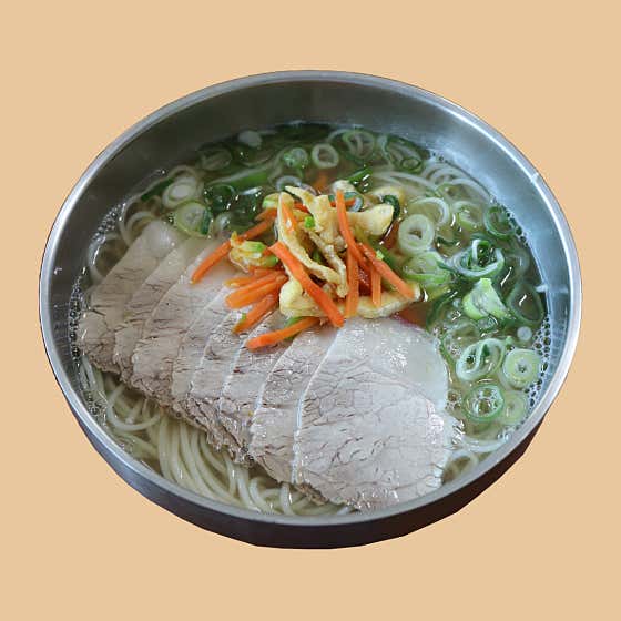 멸치고기국수 메뉴 사진(네이버)