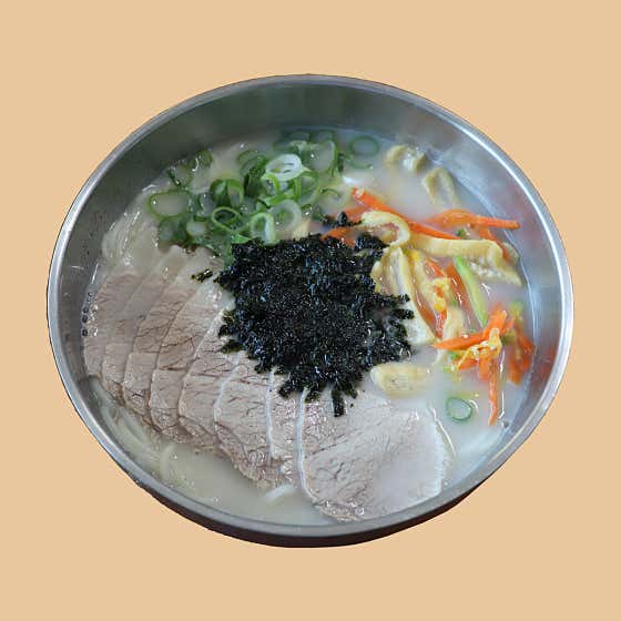 고기국수 메뉴 사진(네이버)