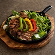 참나무장작바베큐 메뉴 사진(네이버)