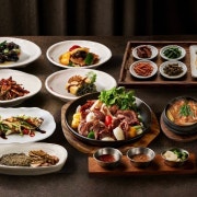 유황오리 훈제 한정식-문안상 메뉴 사진(네이버)