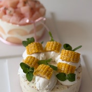옥수수 플러피🌽 메뉴 사진(네이버)