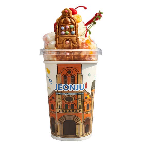 전동성당 컵빙수 메뉴 사진(네이버)