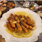 대하 버터 구이 메뉴 사진(네이버)