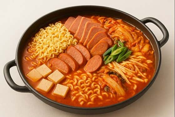 낭만 부대찌개(1인) 메뉴 사진(네이버)