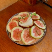 무화과 빙수 메뉴 사진(네이버)