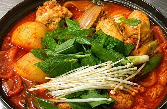 국물닭도리탕 메뉴 사진(네이버)