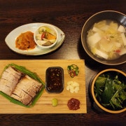 도마수육 한 상 메뉴 사진(네이버)