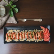 냉샤브토마토샐러드 메뉴 사진(네이버)