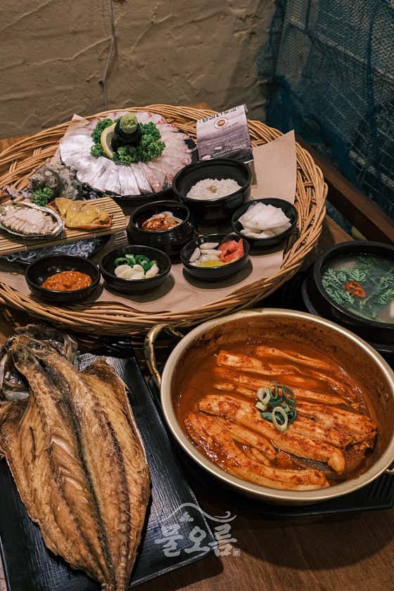모듬한상 (소) 메뉴 사진(네이버)