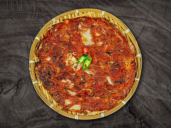 김치전 메뉴 사진(네이버)
