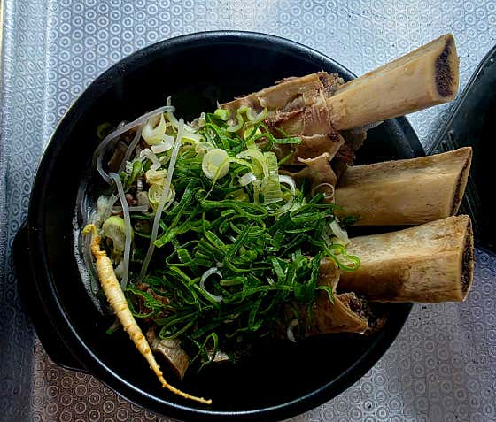 소갈비탕 메뉴 사진(네이버)