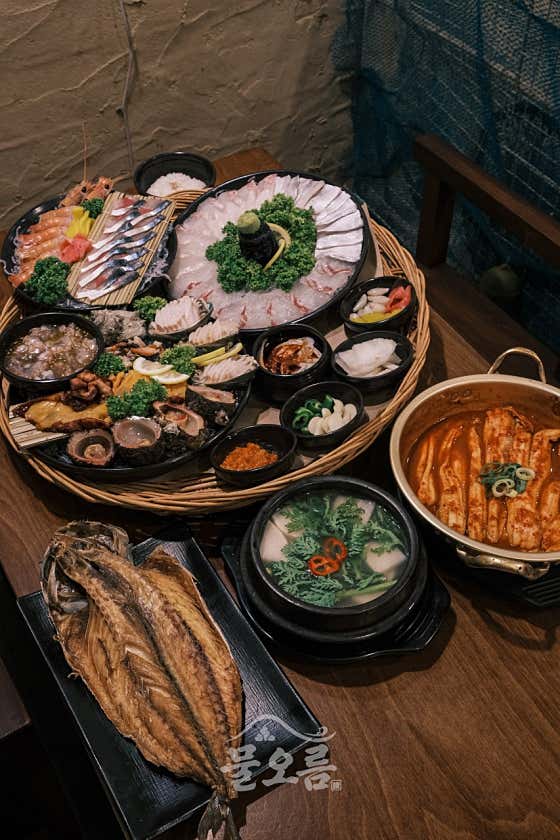 모듬한상(특) 메뉴 사진(네이버)