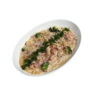 베이컨 크림 파스타 메뉴 사진(네이버)