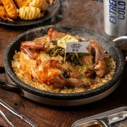 (단짠단짠)갈릭버터통닭바베큐 메뉴 사진(네이버)