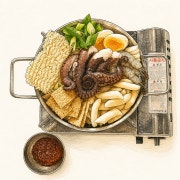 돌문어 즉석 떡볶이 메뉴 사진(네이버)