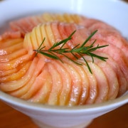 복숭아빙수 (시즌아웃) 메뉴 사진(네이버)
