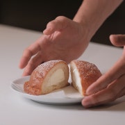 게이샤 크림번 메뉴 사진(네이버)