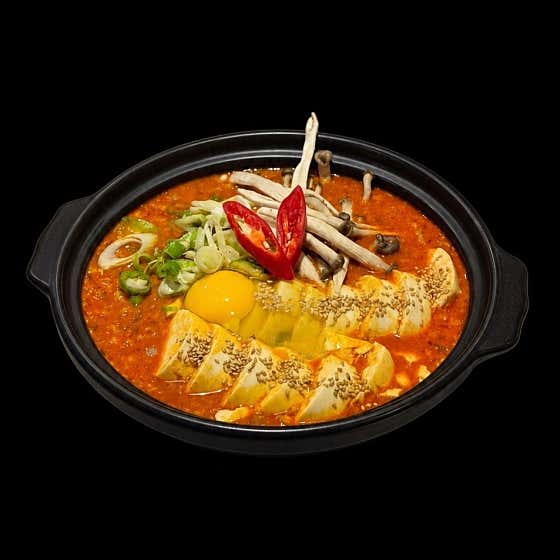 얼큰순두부찌개 메뉴 사진(네이버)