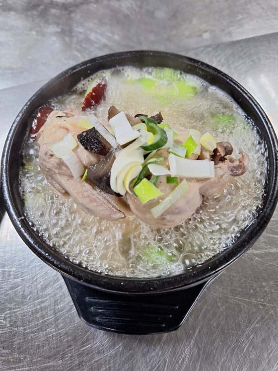 능이삼계탕 메뉴 사진(네이버)