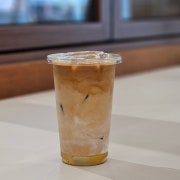 바닐라라떼(hot,ice) 메뉴 사진(네이버)
