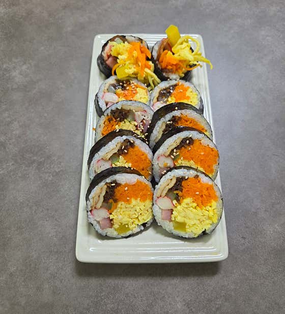요미김밥 메뉴 사진(네이버)
