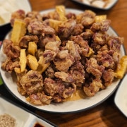 반반똥집 중 메뉴 사진(네이버)