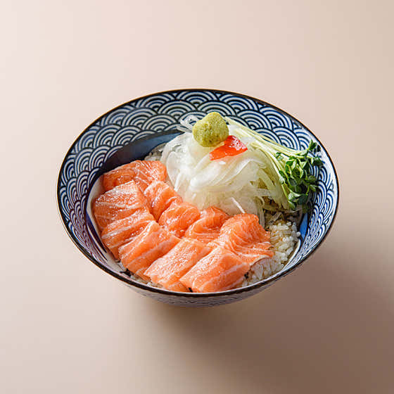 사케동 메뉴 사진(네이버)