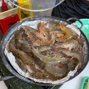 왕새우 소금구이 ( 1kg ) 메뉴 사진(네이버)