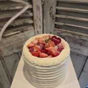 생과일 커플케이크 메뉴 사진(네이버)