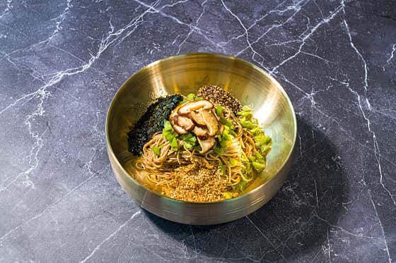폭싹 속았수다(들기름메밀면) 메뉴 사진(네이버)
