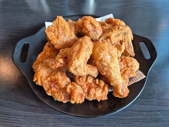 춘식이 치킨 메뉴 사진(네이버)