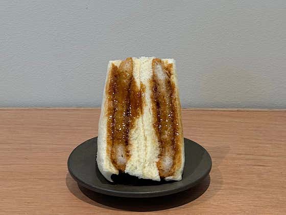 돈카츠 샌드위치 메뉴 사진(네이버)