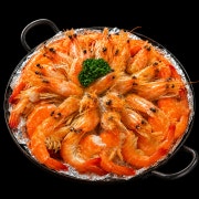 산지직송 생새우 왕소금구이 메뉴 사진(네이버)