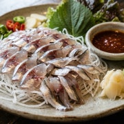 전어회 메뉴 사진(네이버)