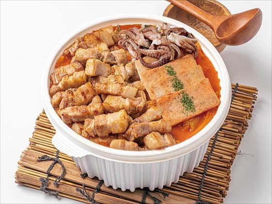 골라골라 반반 김치찜 메뉴 사진(네이버)