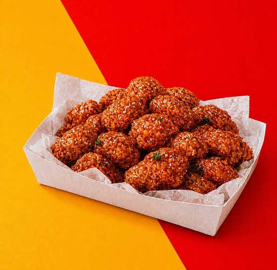 달콤 양념 닭강정 메뉴 사진(네이버)