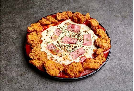 김치피자치킨 메뉴 사진(네이버)