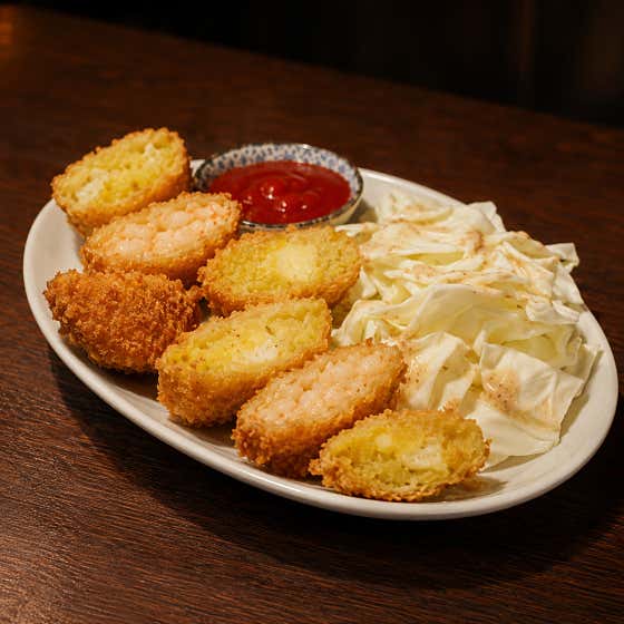 고로케(고구마치즈&새우) 메뉴 사진(네이버)