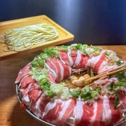 도넛샤브칼국수+볶음밥 메뉴 사진(네이버)