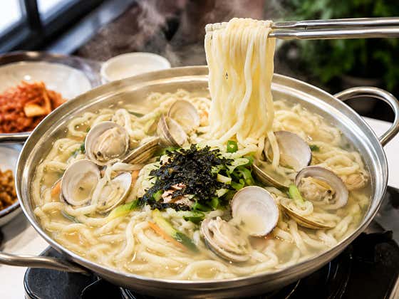 남해수산 해물칼국수 메뉴 사진(네이버)
