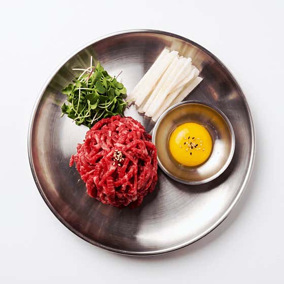 고기육회 (180g) 메뉴 사진(네이버)