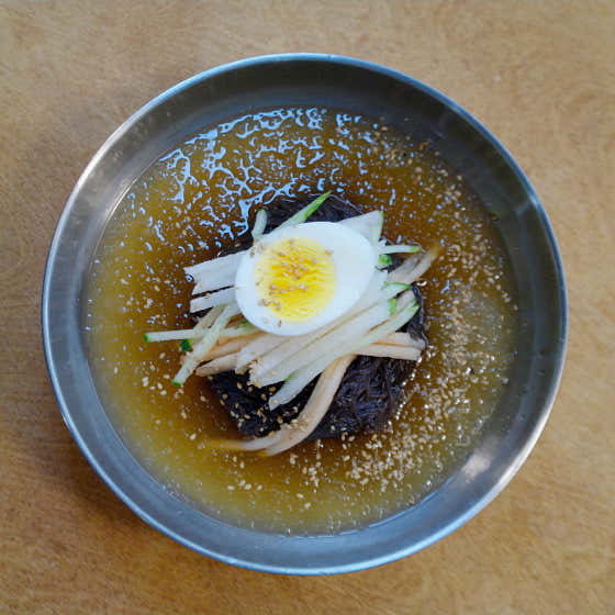 냉면(물,비빔) 메뉴 사진(네이버)