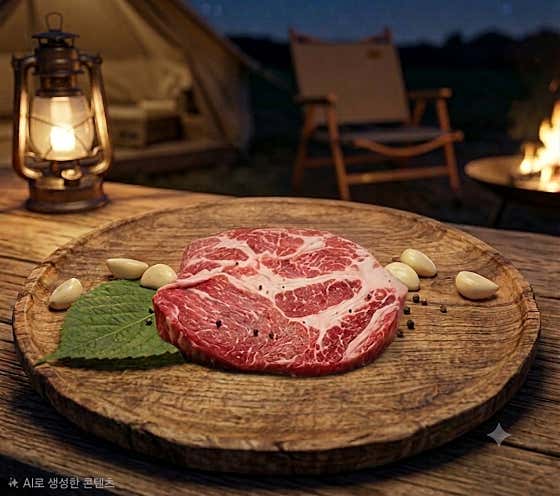 숙성목살 1인(250g) 메뉴 사진(네이버)
