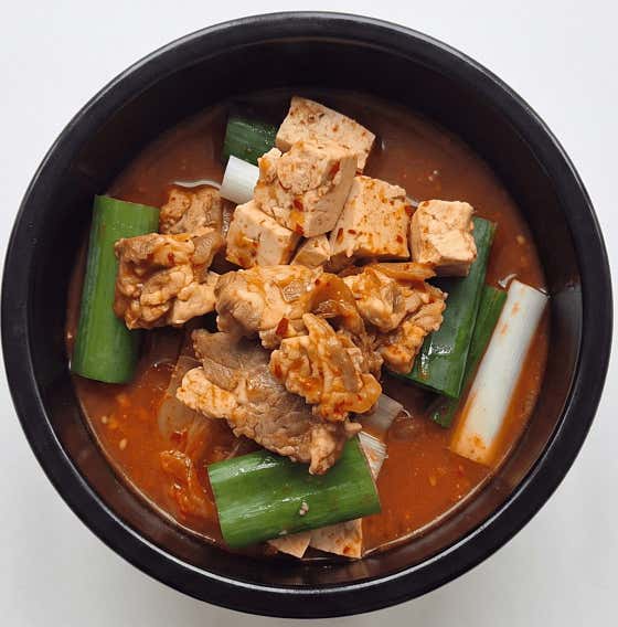 김치찌개 메뉴 사진(네이버)