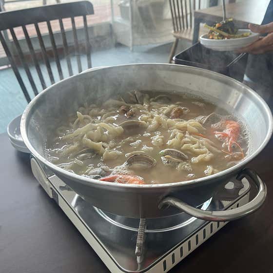 해물칼국수 메뉴 사진(네이버)