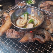 뒷고기 모듬구이(500g) 메뉴 사진(네이버)
